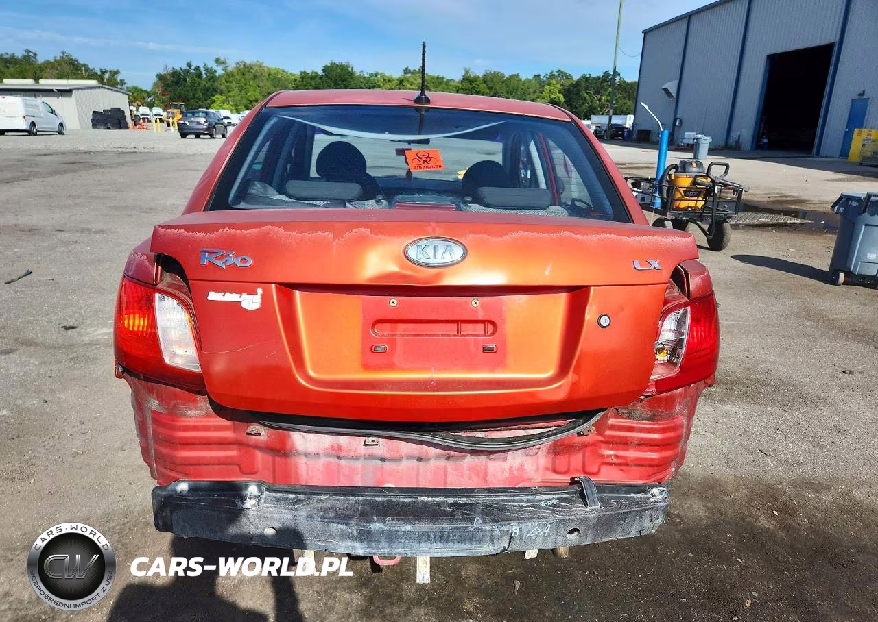 2009 Kia Rio Base VIN:KNADE223896447463 - 6
