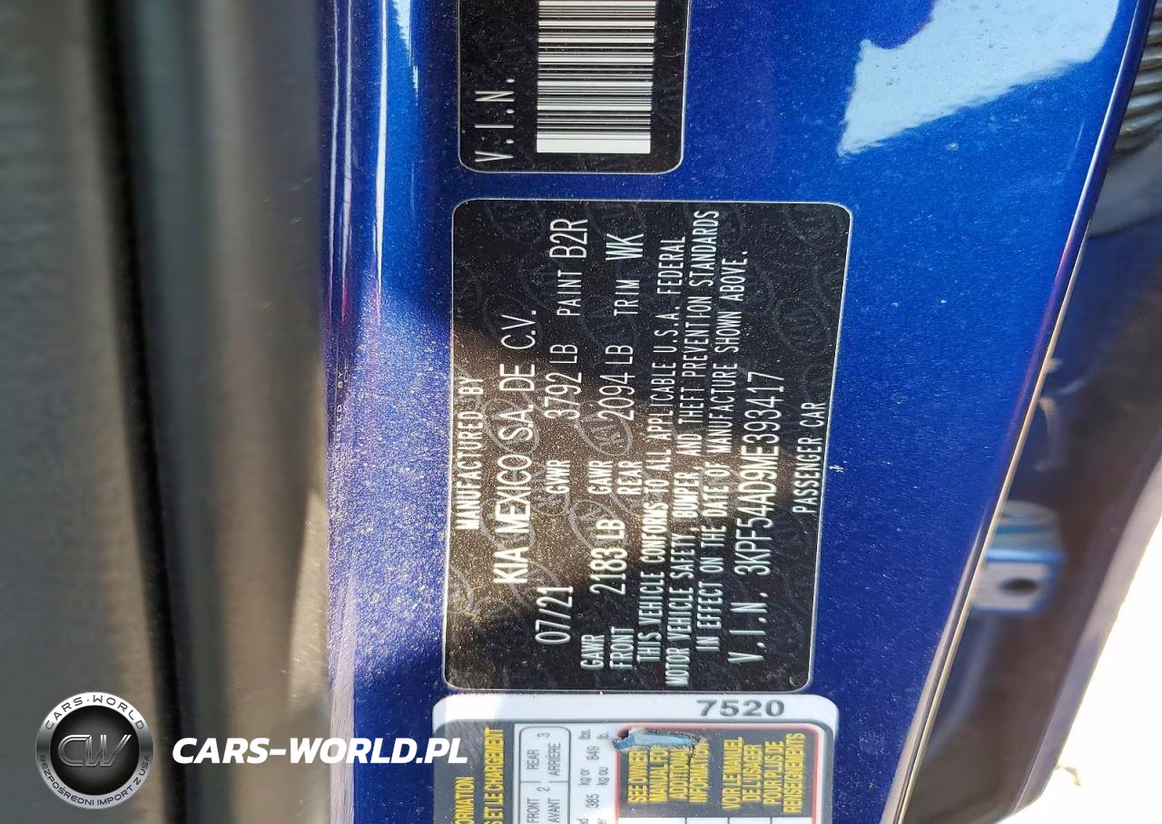 2021 Kia Forte Ex VIN:3KPF54AD9ME393417 - 12