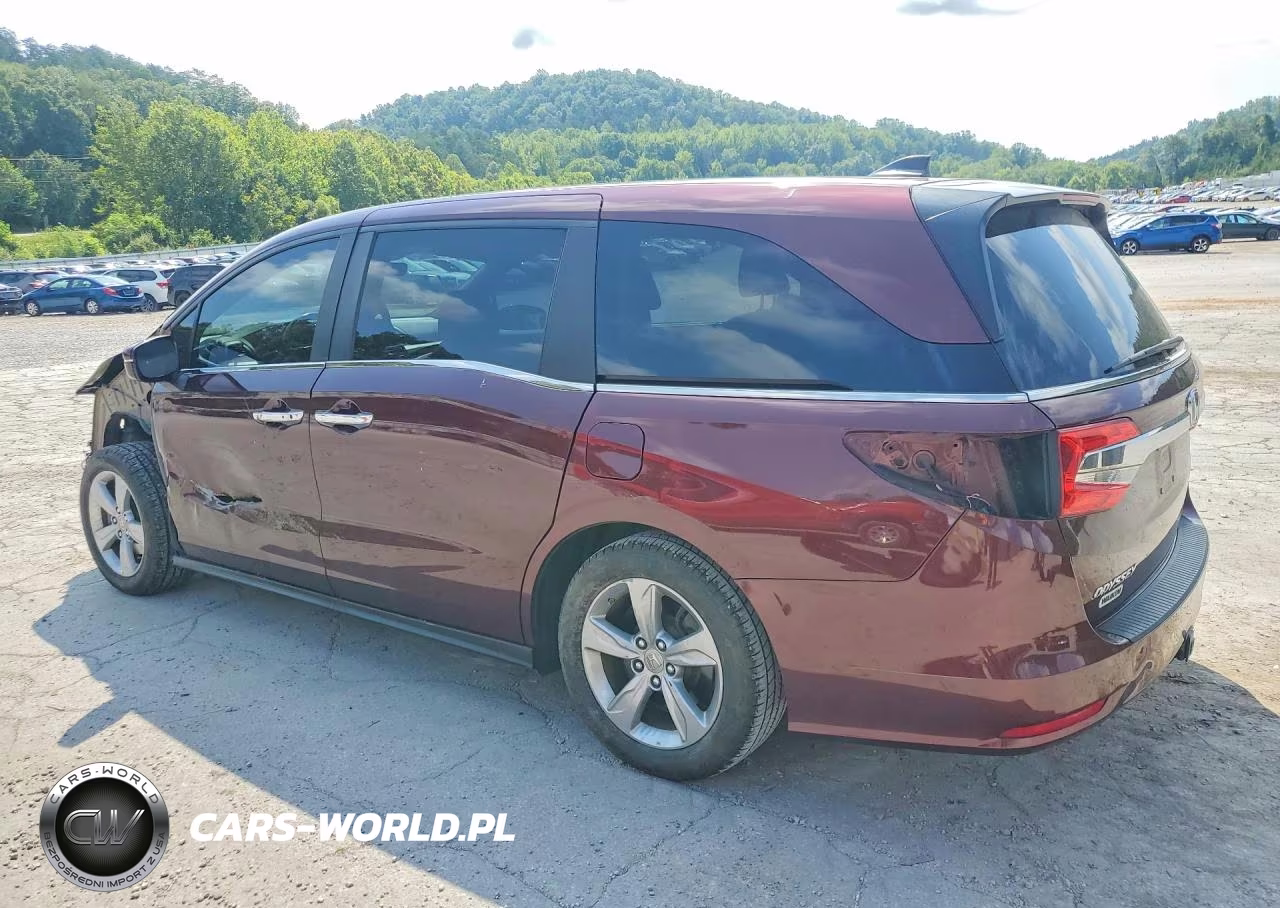 2018 Honda Odyssey Exl VIN:5FNRL6H72JB097255 - 2