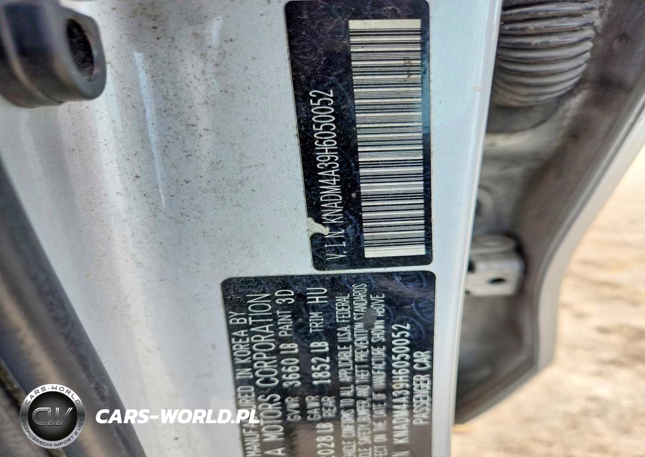 2017 Kia Rio Lx VIN:KNADM4A39H6050052 - 12