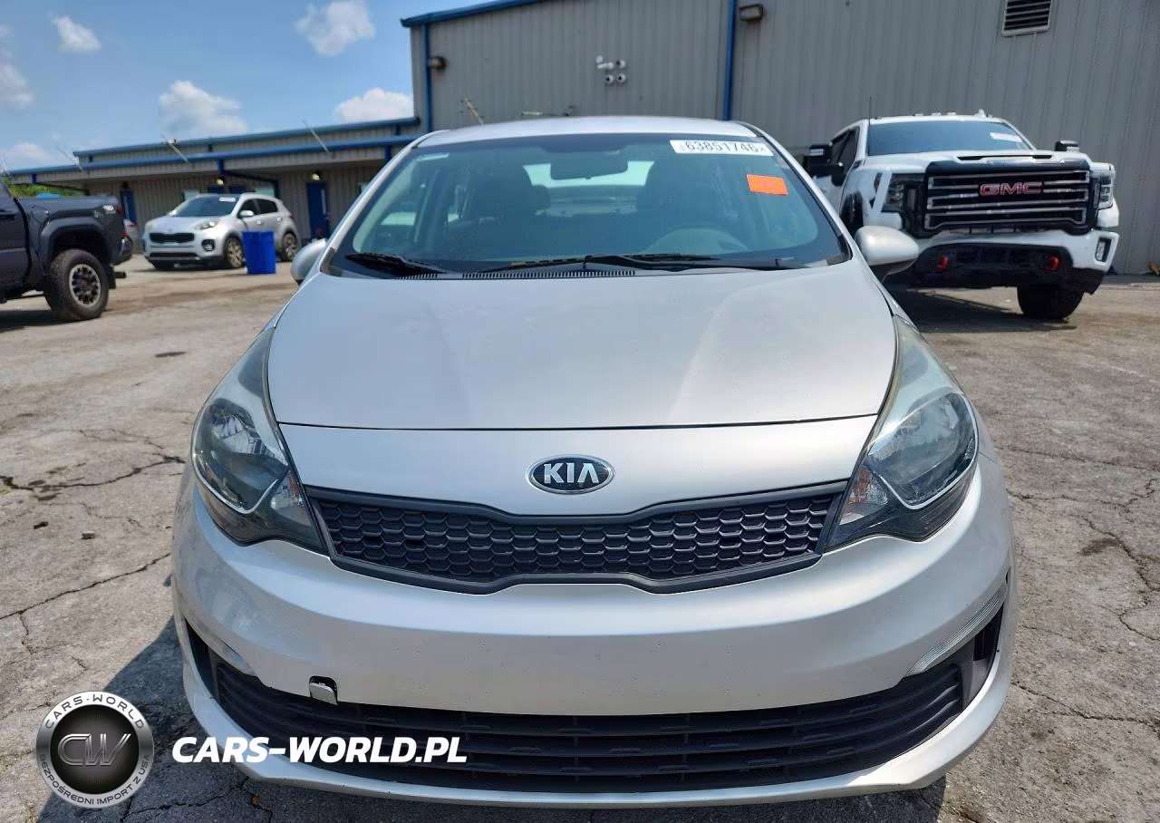 2017 Kia Rio Lx VIN:KNADM4A39H6050052 - 5