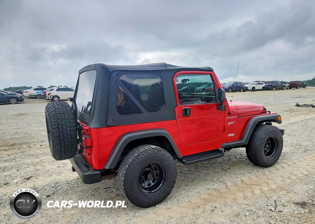 2002 Jeep Wrangler - Tj Sport VIN:1J4FA49S32P734154 - 3