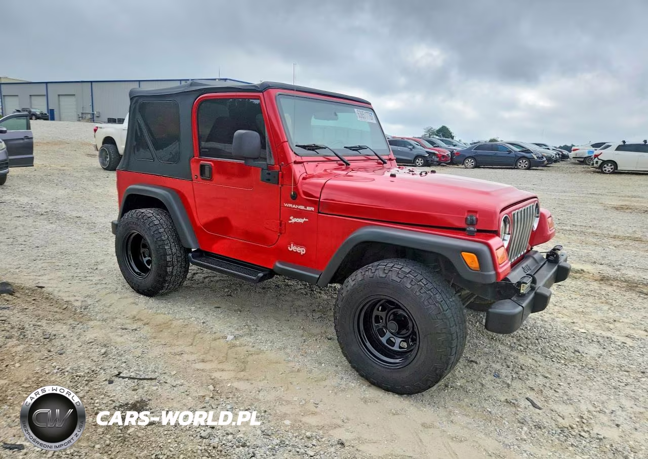 2002 Jeep Wrangler - Tj Sport VIN:1J4FA49S32P734154 - 4