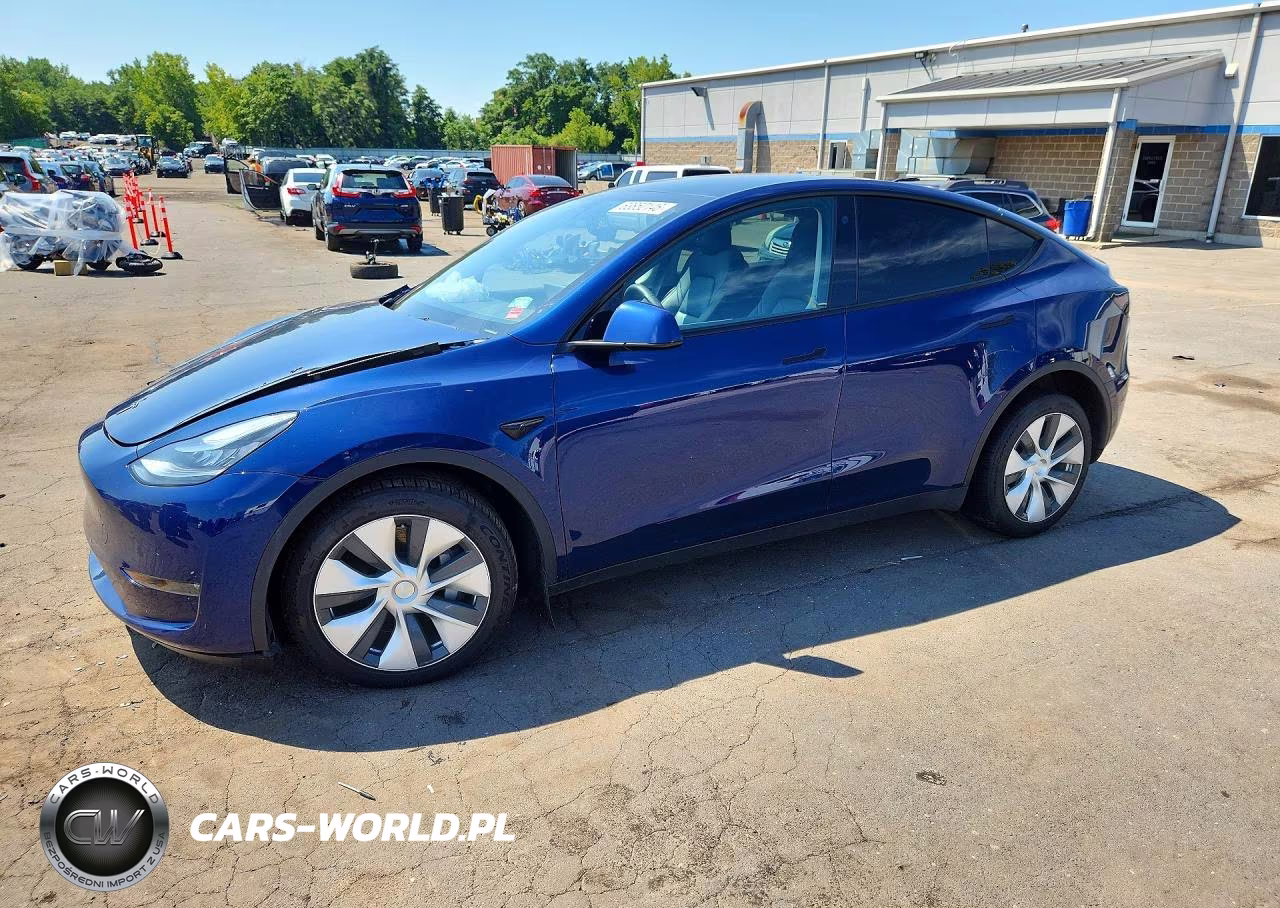 2022 Tesla Model Y VIN:7SAYGDEE0NF401814 - 1