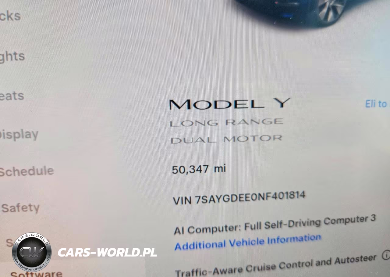 2022 Tesla Model Y VIN:7SAYGDEE0NF401814 - 9