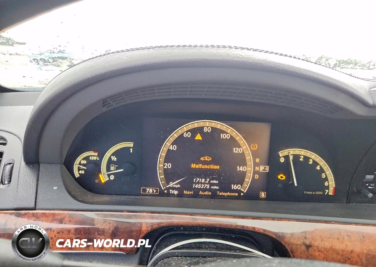 2007 Mercedes-Benz S 550 VIN:WDDNG71X67A061921 - 9