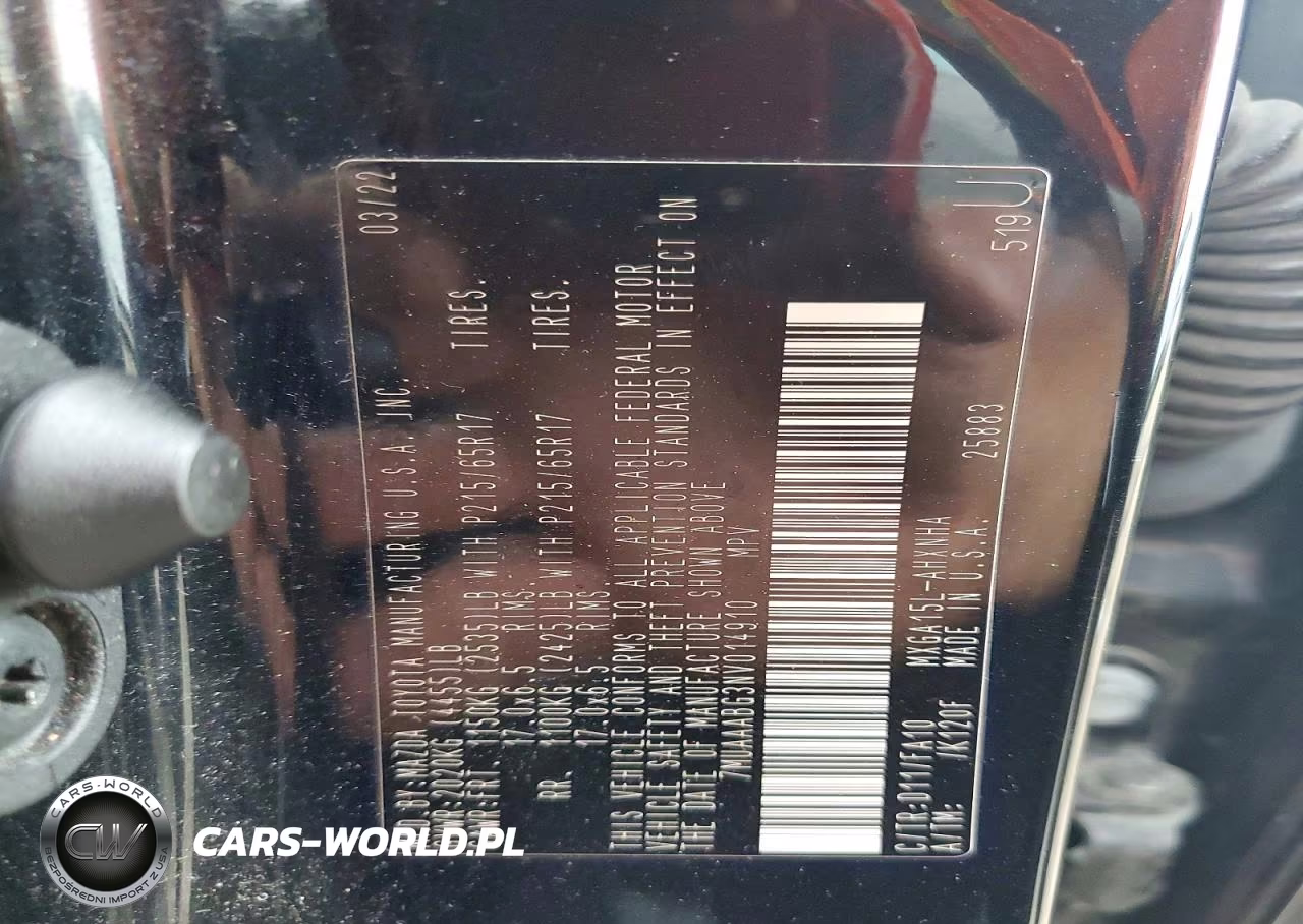 2022 Toyota Corolla Cross L VIN:7MUAAABG3NV014910 - 13