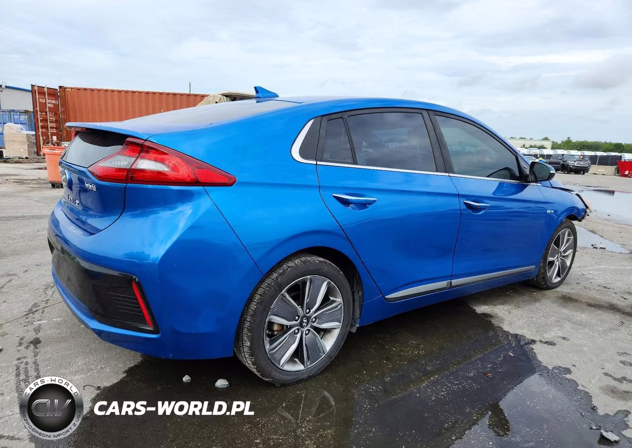 2017 Hyundai Ioniq Limited VIN:KMHC85LCXHU035475 - 3