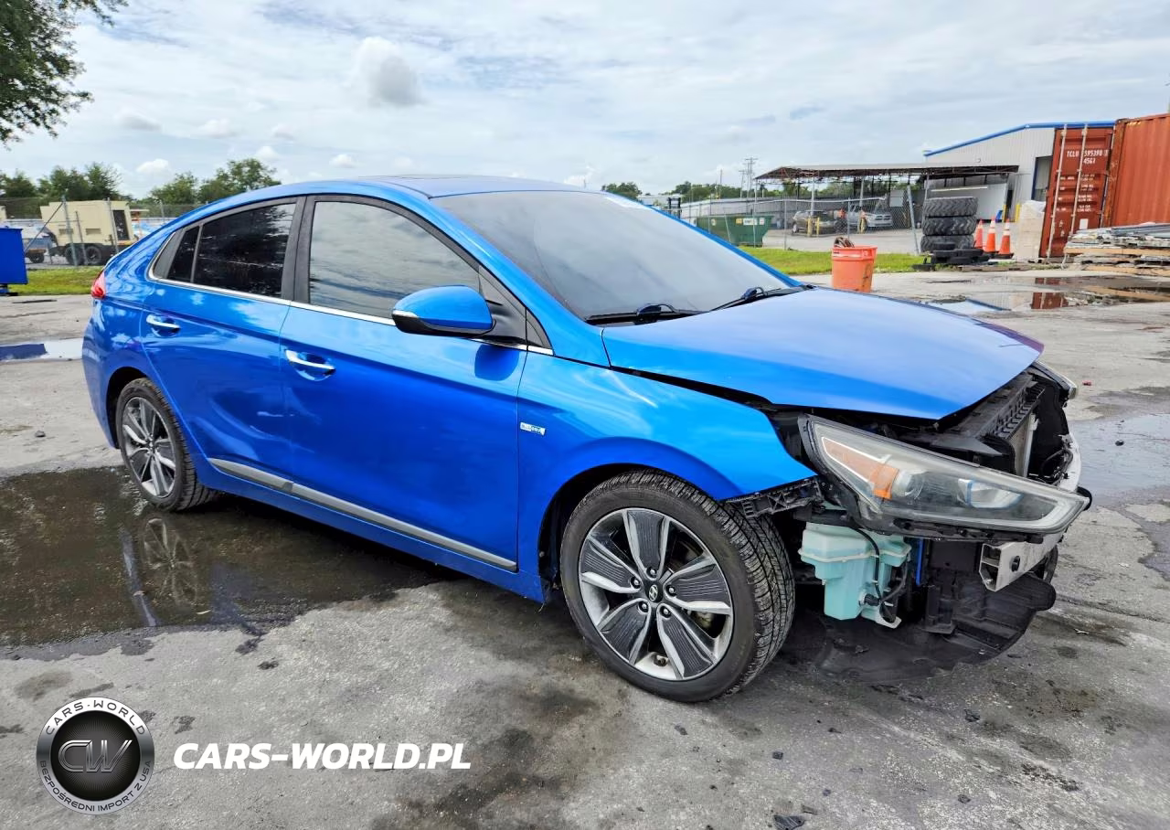 2017 Hyundai Ioniq Limited VIN:KMHC85LCXHU035475 - 4