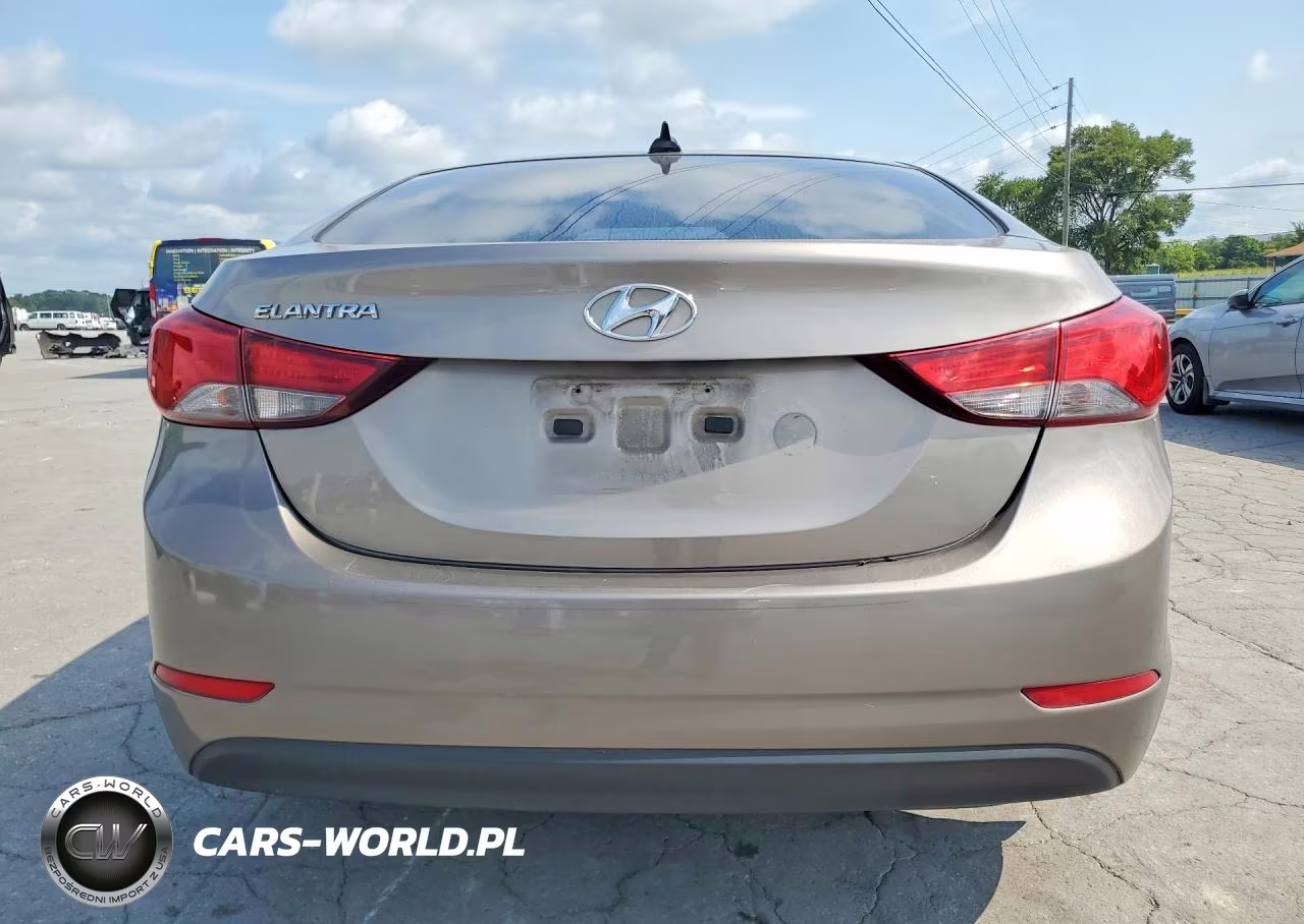 2016 Hyundai Elantra Se VIN:5NPDH4AE7GH721327 - 6