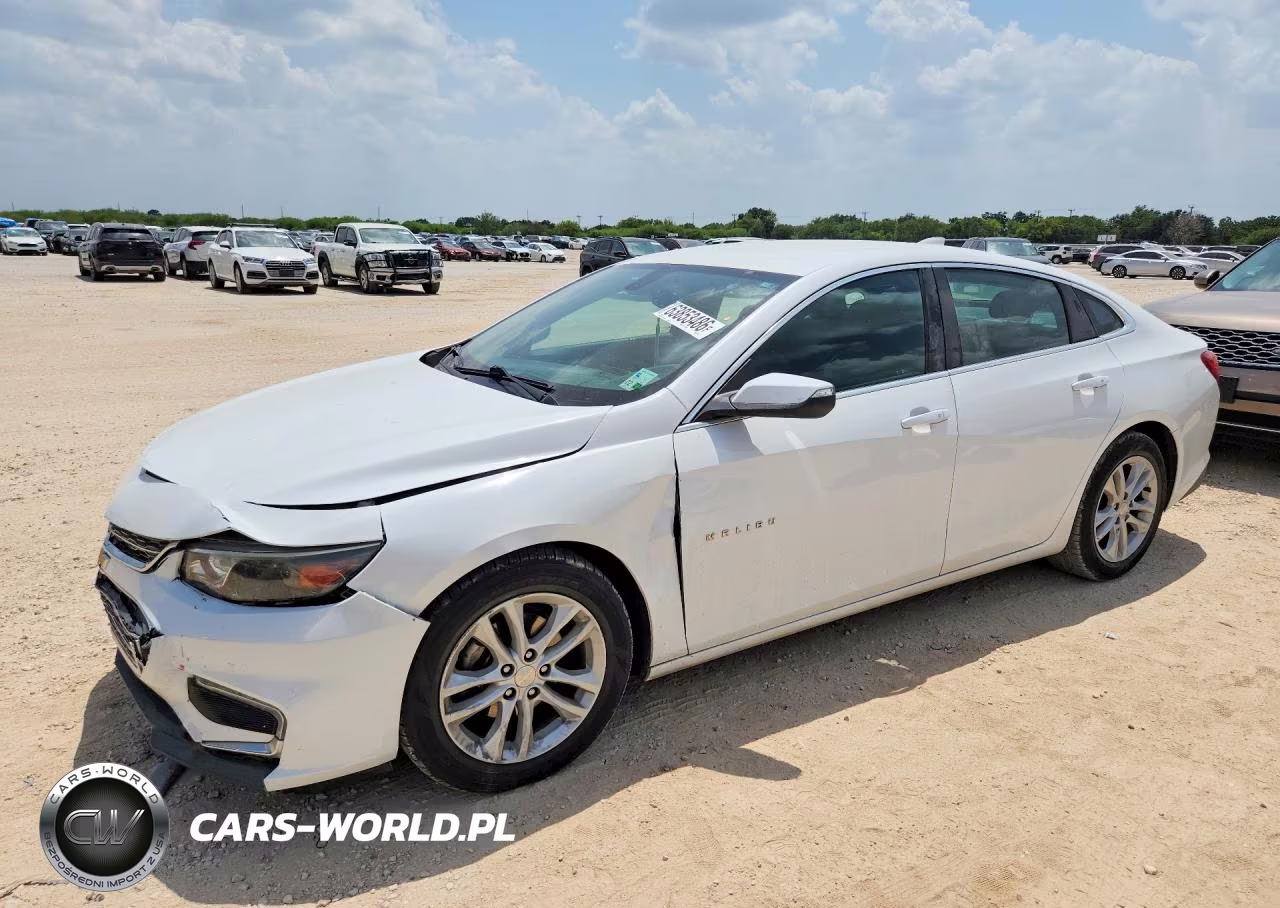 2017 Chevrolet Malibu Lt VIN:1G1ZE5STXHF147313 - 1