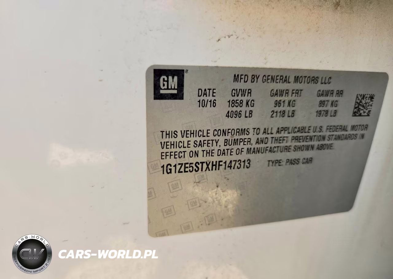 2017 Chevrolet Malibu Lt VIN:1G1ZE5STXHF147313 - 12