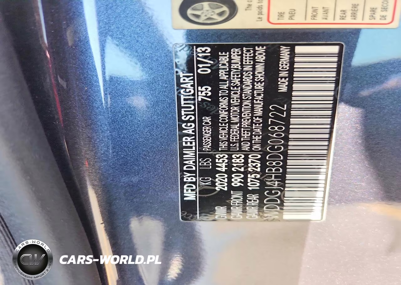 2013 Mercedes-Benz C 250 VIN:WDDGJ4HB8DG068722 - 12
