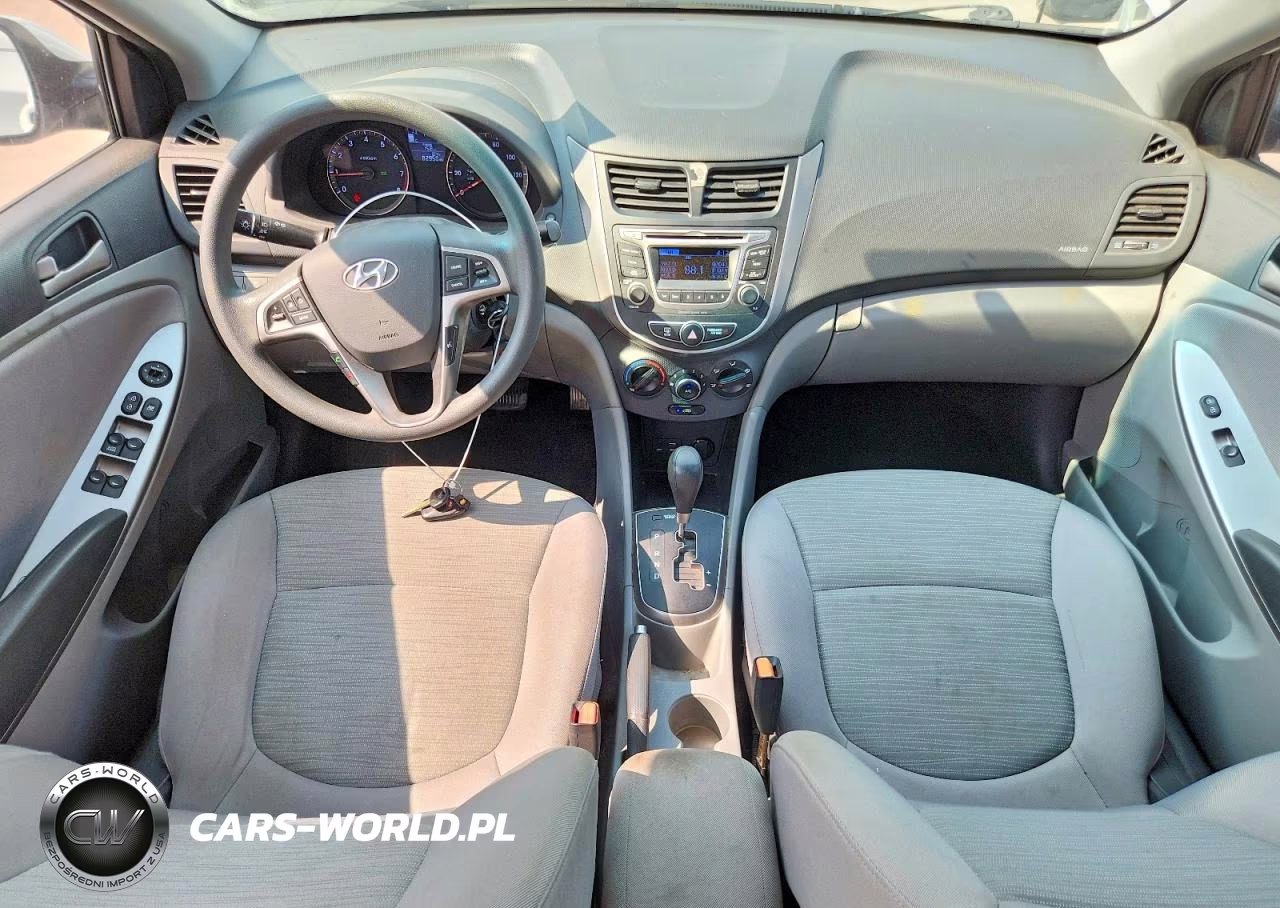 2015 Hyundai Accent Gls VIN:KMHCT4AE7FU916340 - 8