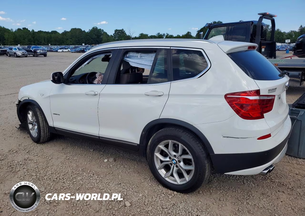 2013 BMW X3 xDrive28I VIN:5UXWX9C51D0D00896 - 2