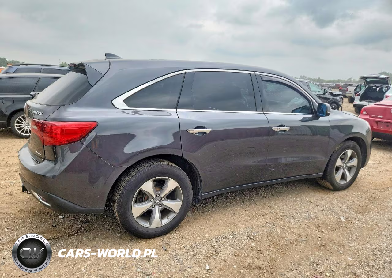 2015 Acura Mdx VIN:5FRYD4H25FB020161 - 3