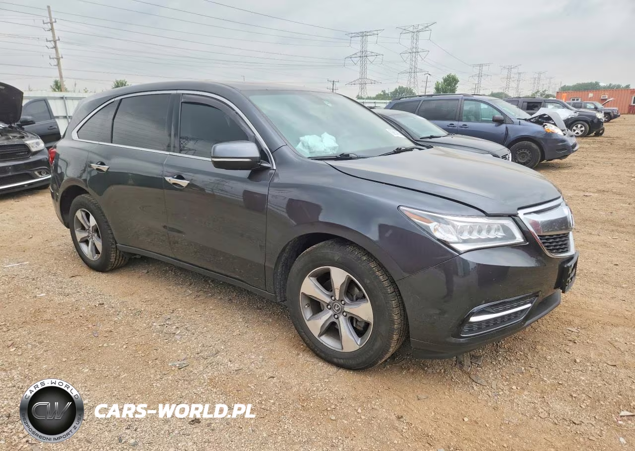 2015 Acura Mdx VIN:5FRYD4H25FB020161 - 4