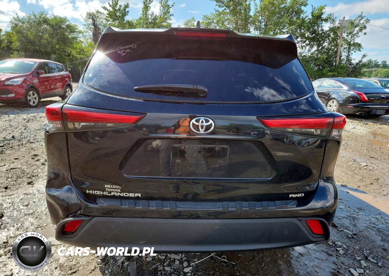 2021 Toyota Highlander L VIN:5TDCZRBH8MS135420 - 6