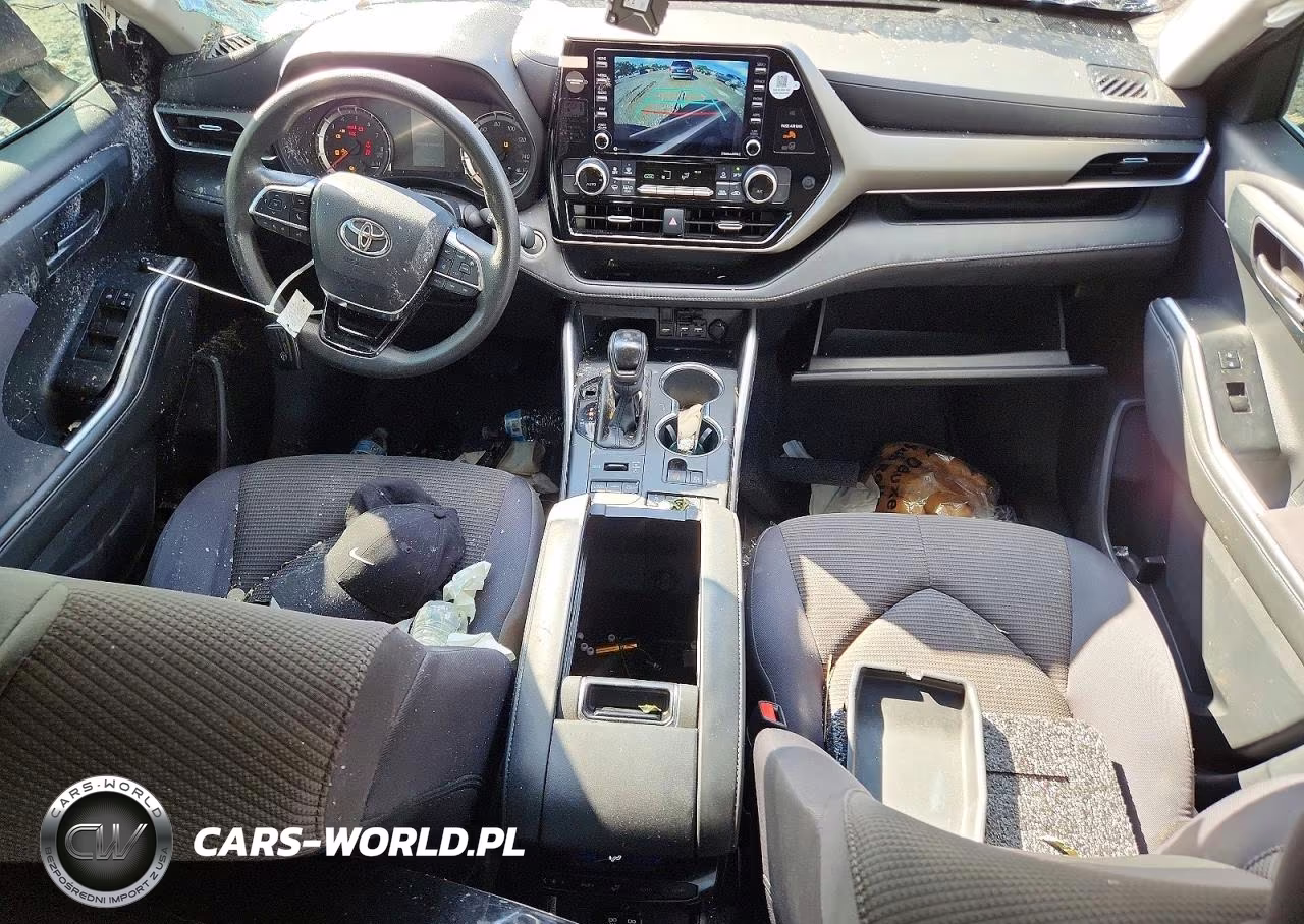 2021 Toyota Highlander L VIN:5TDCZRBH8MS135420 - 8