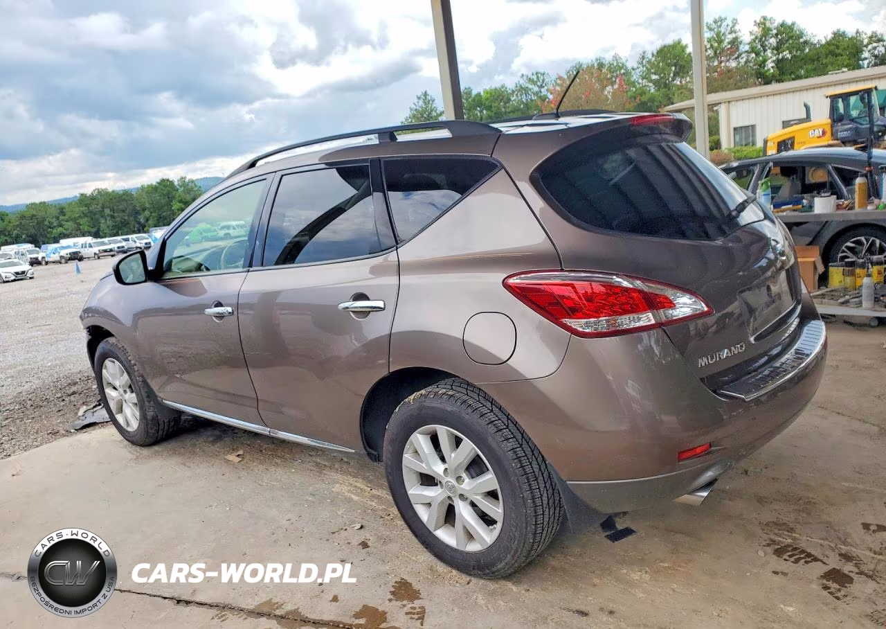 2013 Nissan Murano S VIN:JN8AZ1MU8DW202749 - 2