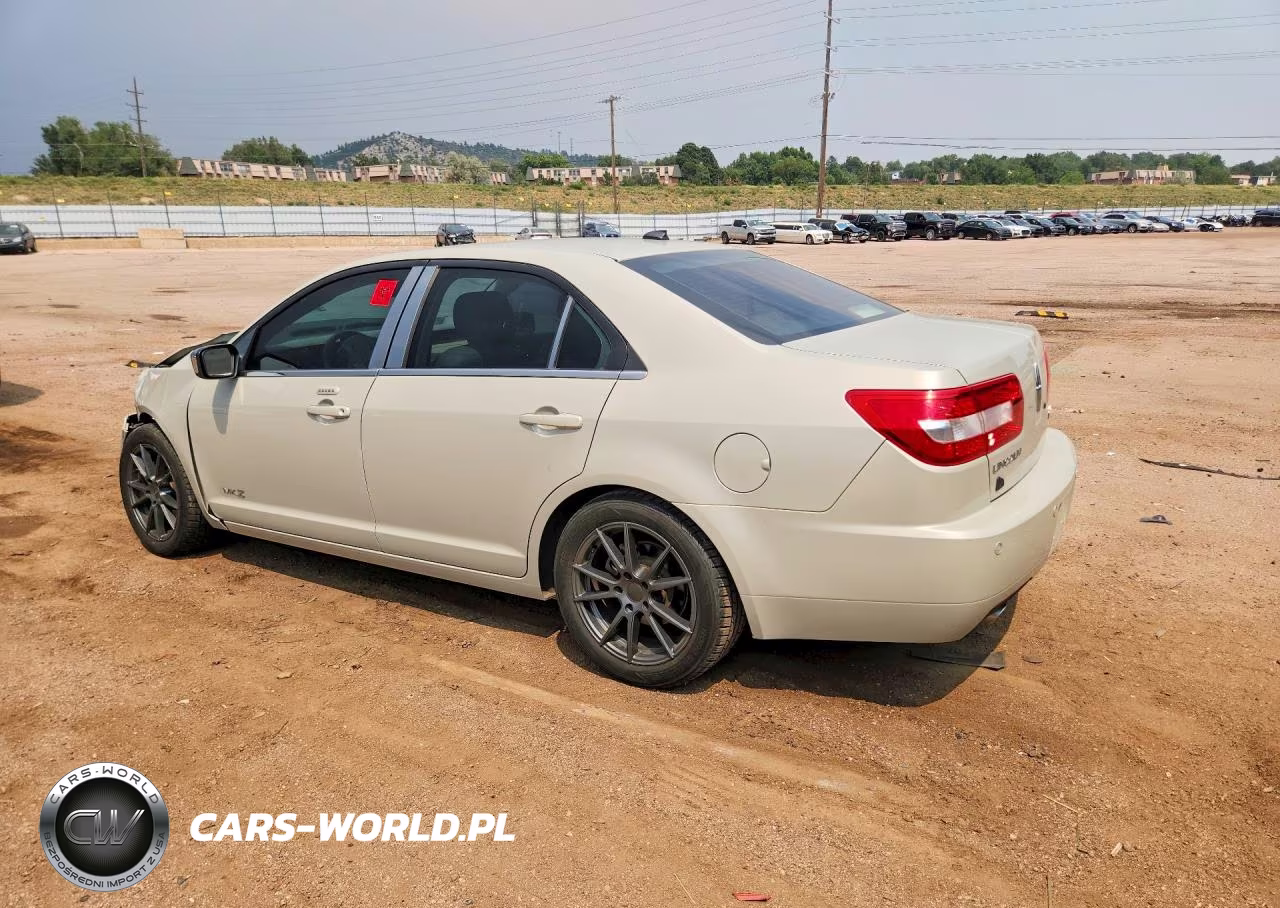 2008 Lincoln Mkz VIN:3LNHM26T08R642360 - 2