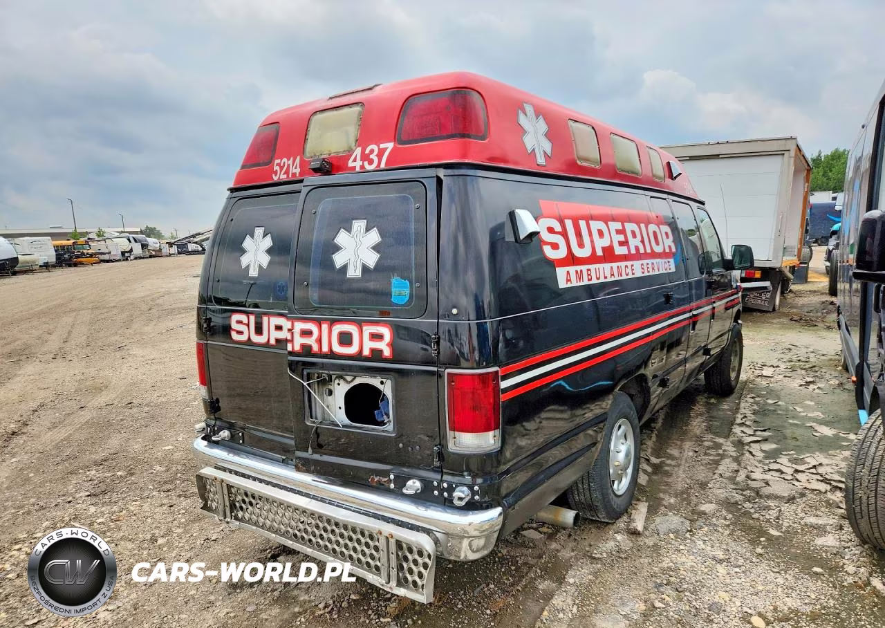 2009 Ford Econoline E350 Super Duty Van VIN:1FDSS34P99DA21104 - 3