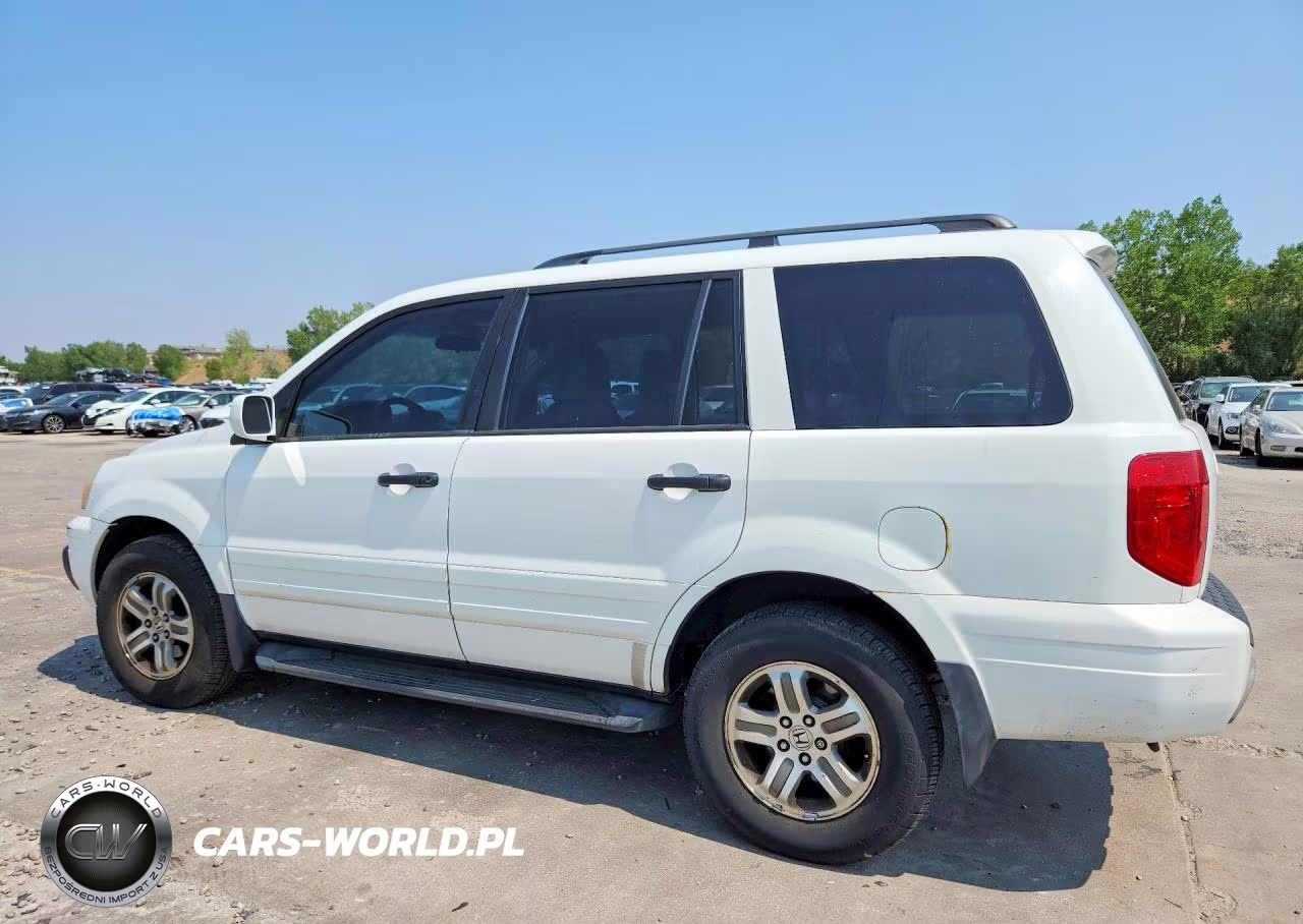 2003 Honda Pilot Exl VIN:2HKYF18573H528665 - 2