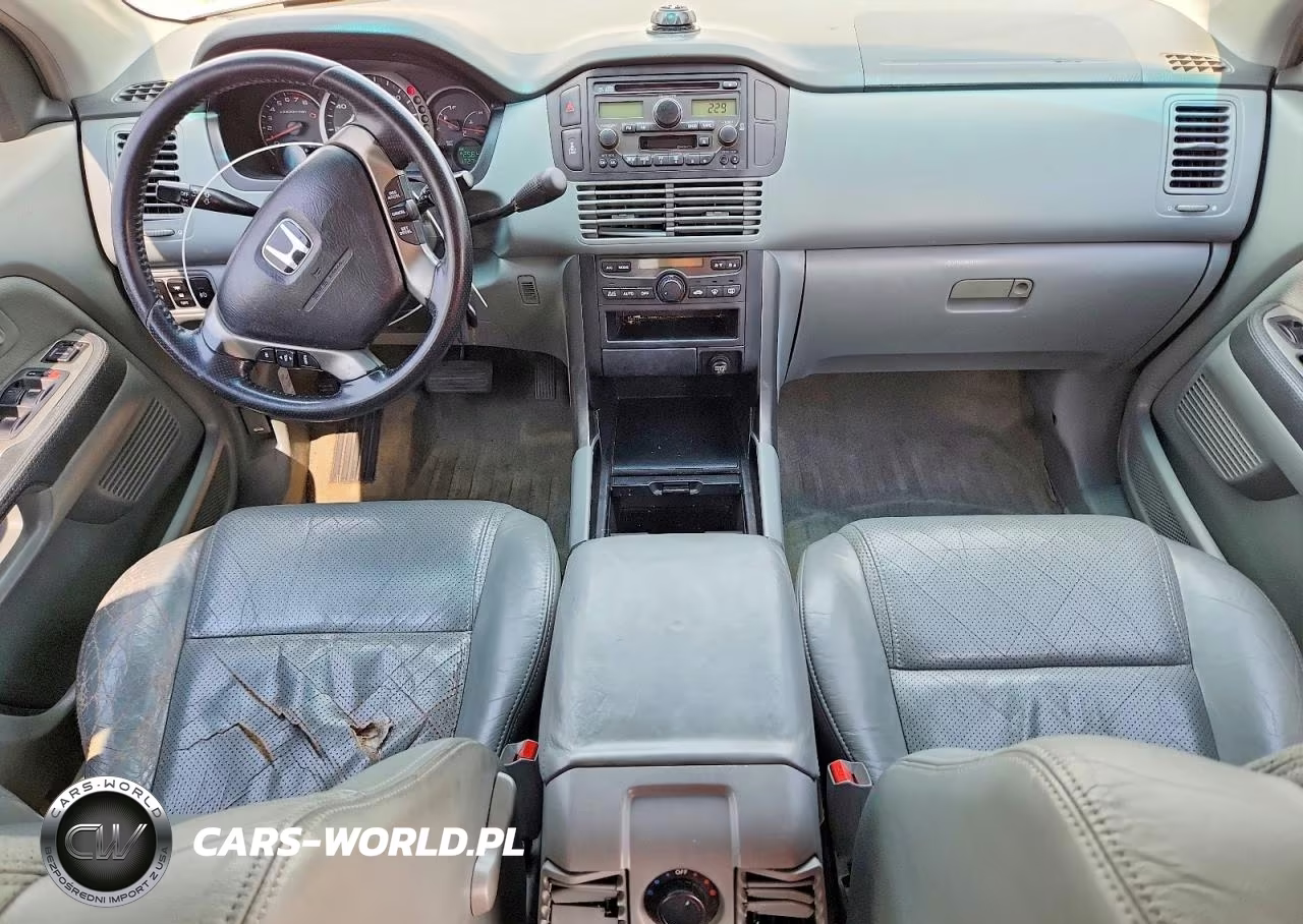 2003 Honda Pilot Exl VIN:2HKYF18573H528665 - 8