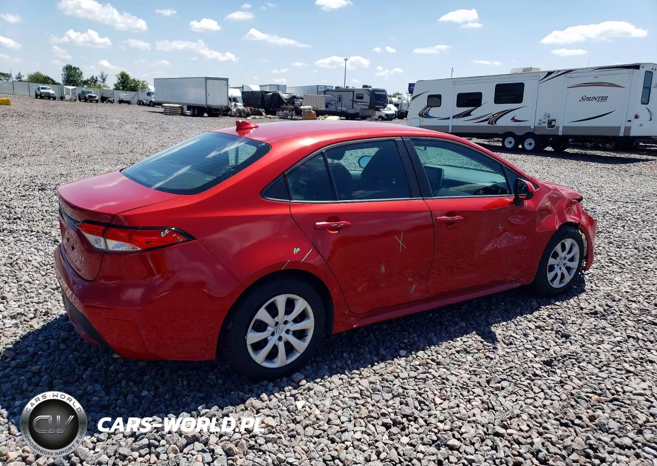 2021 Toyota Corolla Le VIN:5YFEPMAEXMP250330 - 3