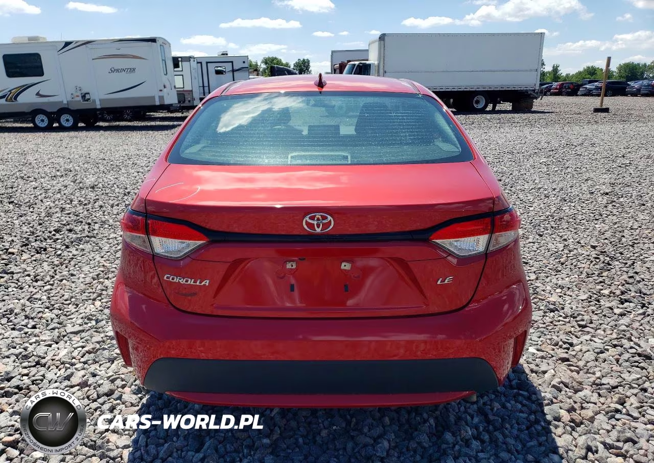 2021 Toyota Corolla Le VIN:5YFEPMAEXMP250330 - 6