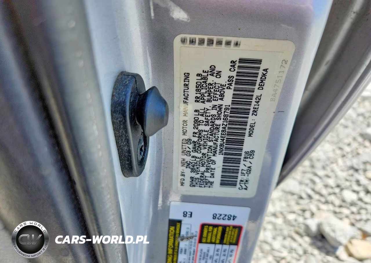 2010 Toyota Corolla Base VIN:1NXBU4EE8AZ168791 - 12