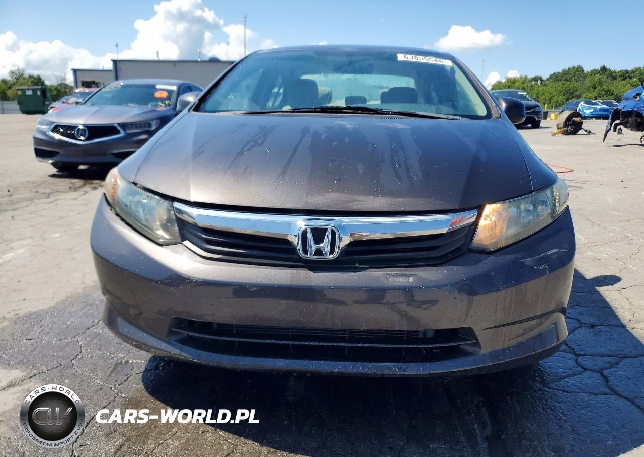 2012 Honda Civic Lx VIN:2HGFB2F54CH601108 - 5