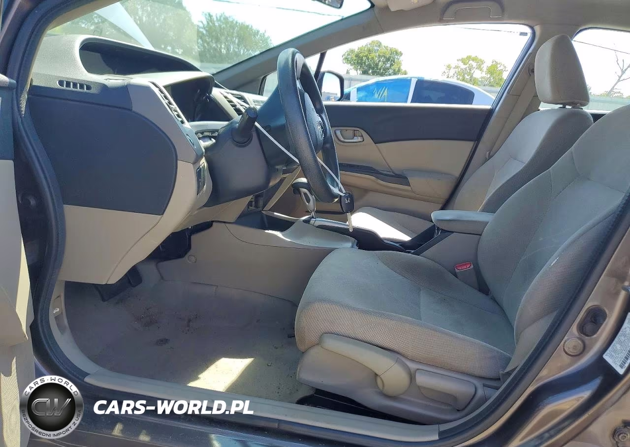 2012 Honda Civic Lx VIN:2HGFB2F54CH601108 - 7