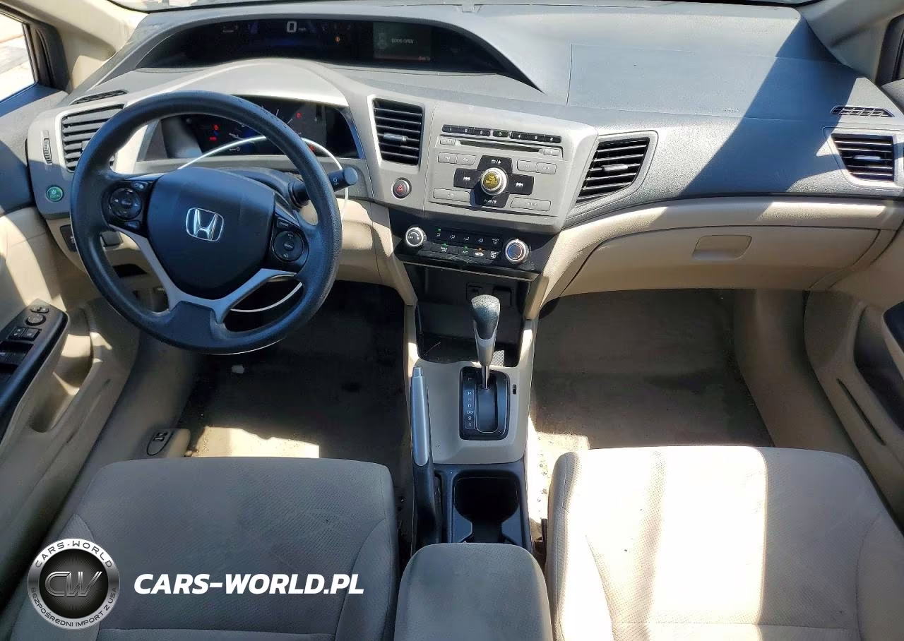 2012 Honda Civic Lx VIN:2HGFB2F54CH601108 - 8