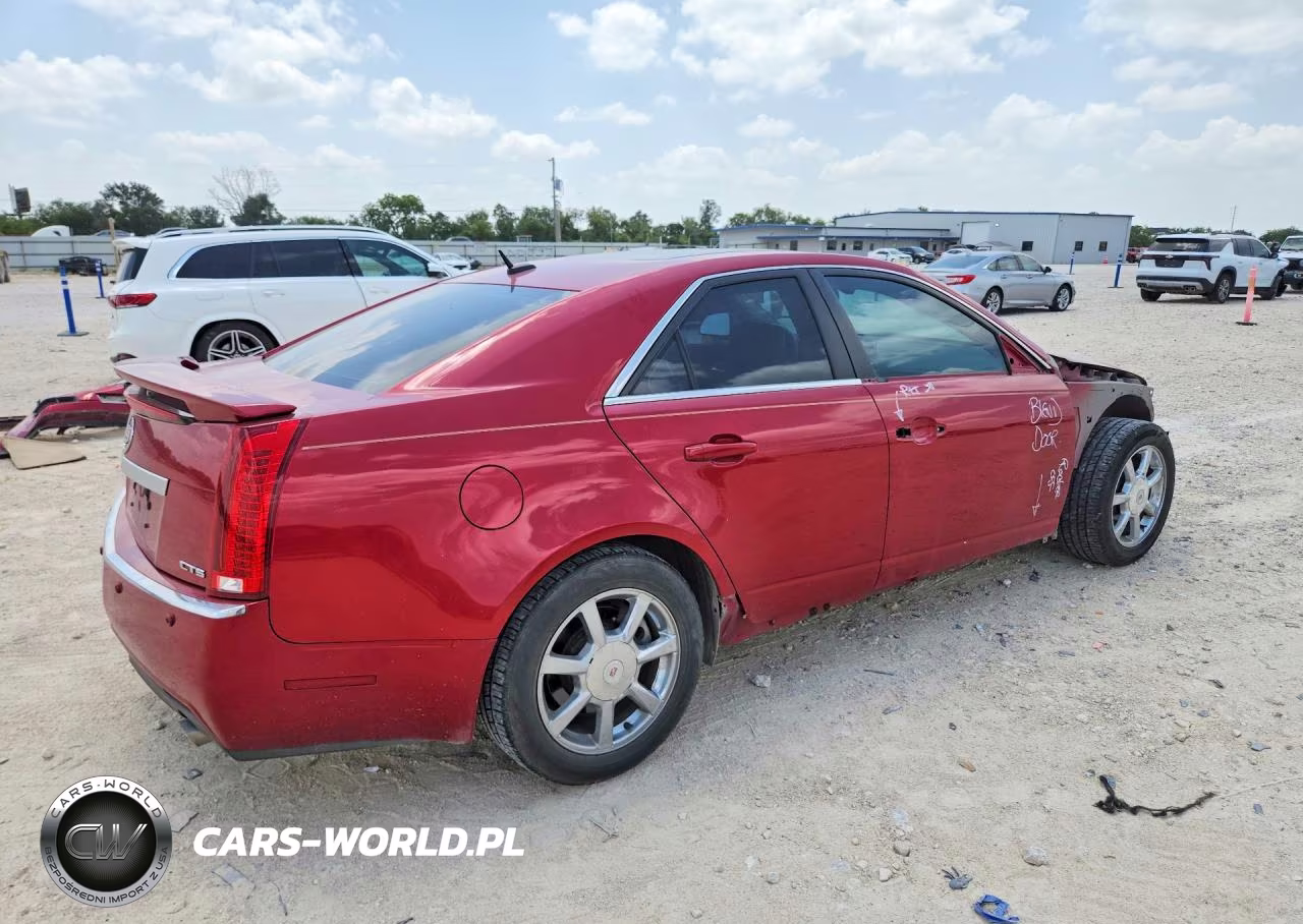 2008 Cadillac Cts Hi Feature V6 VIN:1G6DV57V180136766 - 3