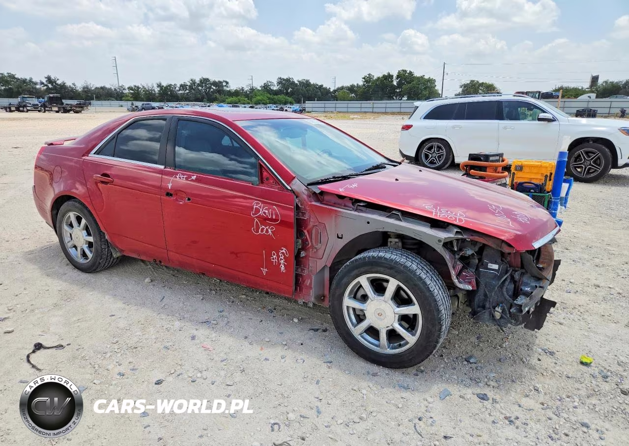 2008 Cadillac Cts Hi Feature V6 VIN:1G6DV57V180136766 - 4
