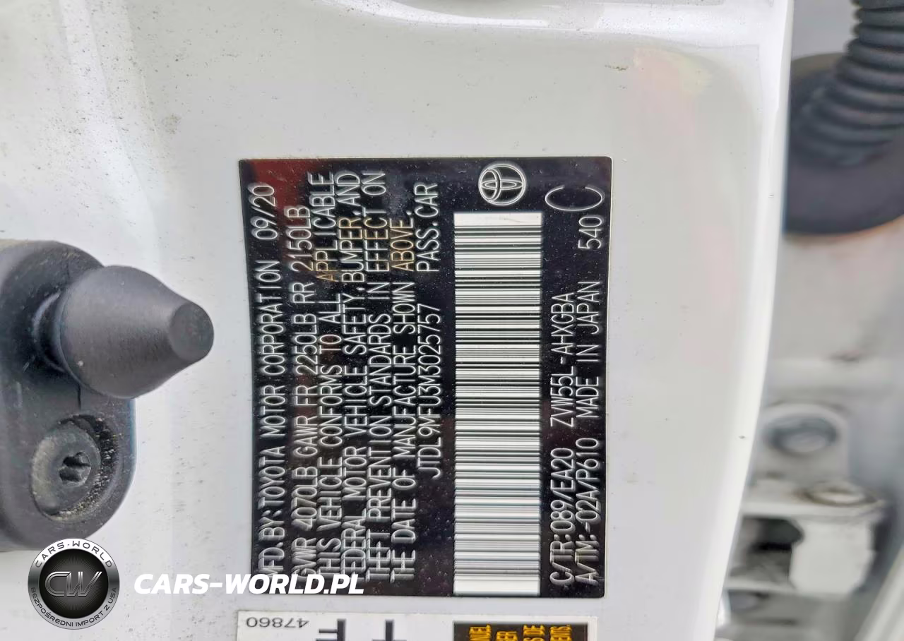 2021 Toyota Prius Xle Awd-E VIN:JTDL9MFU3M3025757 - 12