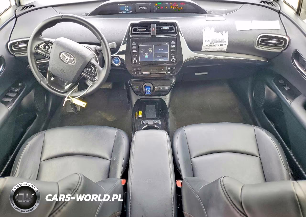 2021 Toyota Prius Xle Awd-E VIN:JTDL9MFU3M3025757 - 8