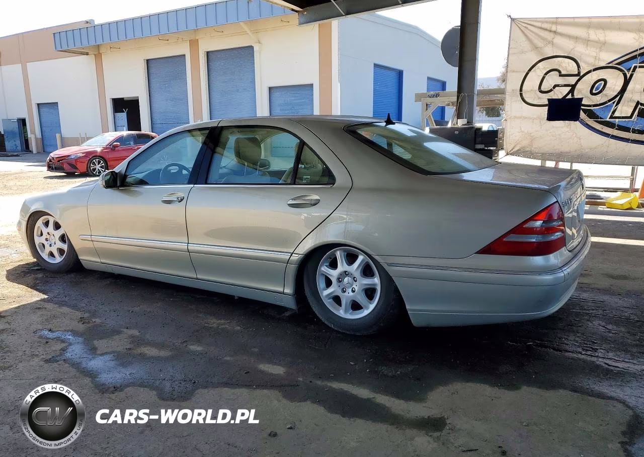 2000 Mercedes-Benz S 500 VIN:WDBNG75J4YA101333 - 2