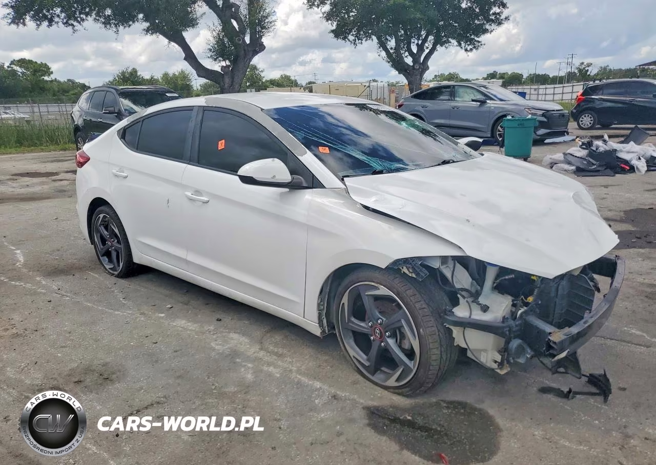 2017 Hyundai Elantra Se VIN:5NPD74LF5HH051030 - 4