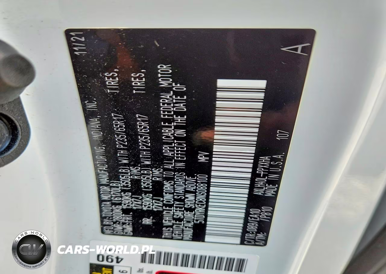 2022 Toyota Sienna Xle VIN:5TDYRKEC8NS088100 - 13