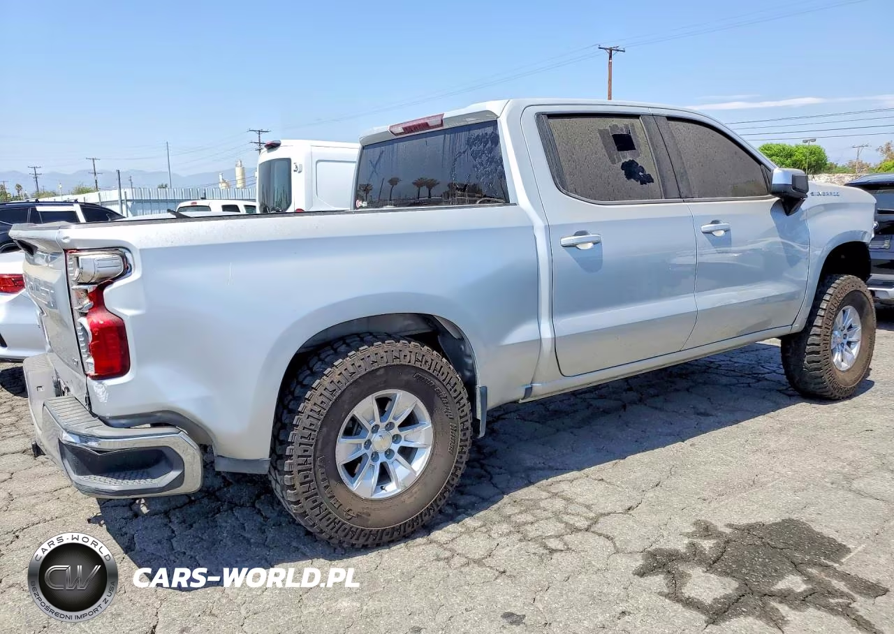 2022 Chevrolet Silverado Ltd C1500 Lt VIN:1GCPWCEDXNZ125181 - 3