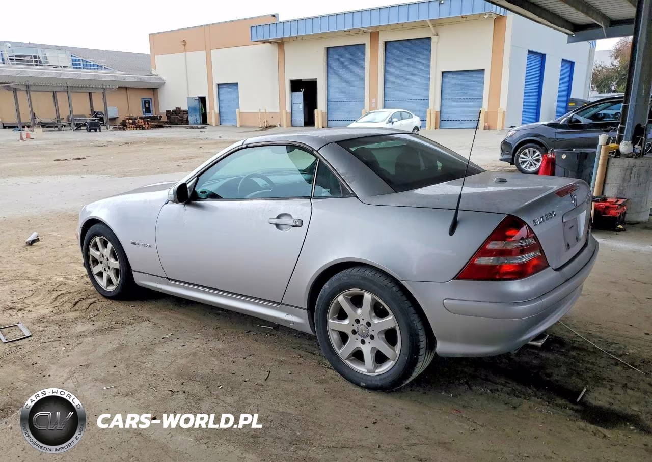2001 Mercedes-Benz Slk 230 Kompressor VIN:WDBKK49F31F186177 - 2