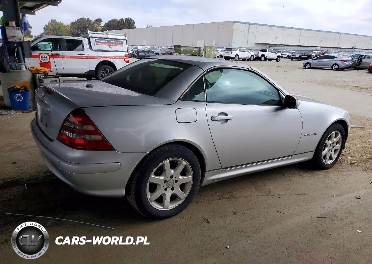 2001 Mercedes-Benz Slk 230 Kompressor VIN:WDBKK49F31F186177 - 3