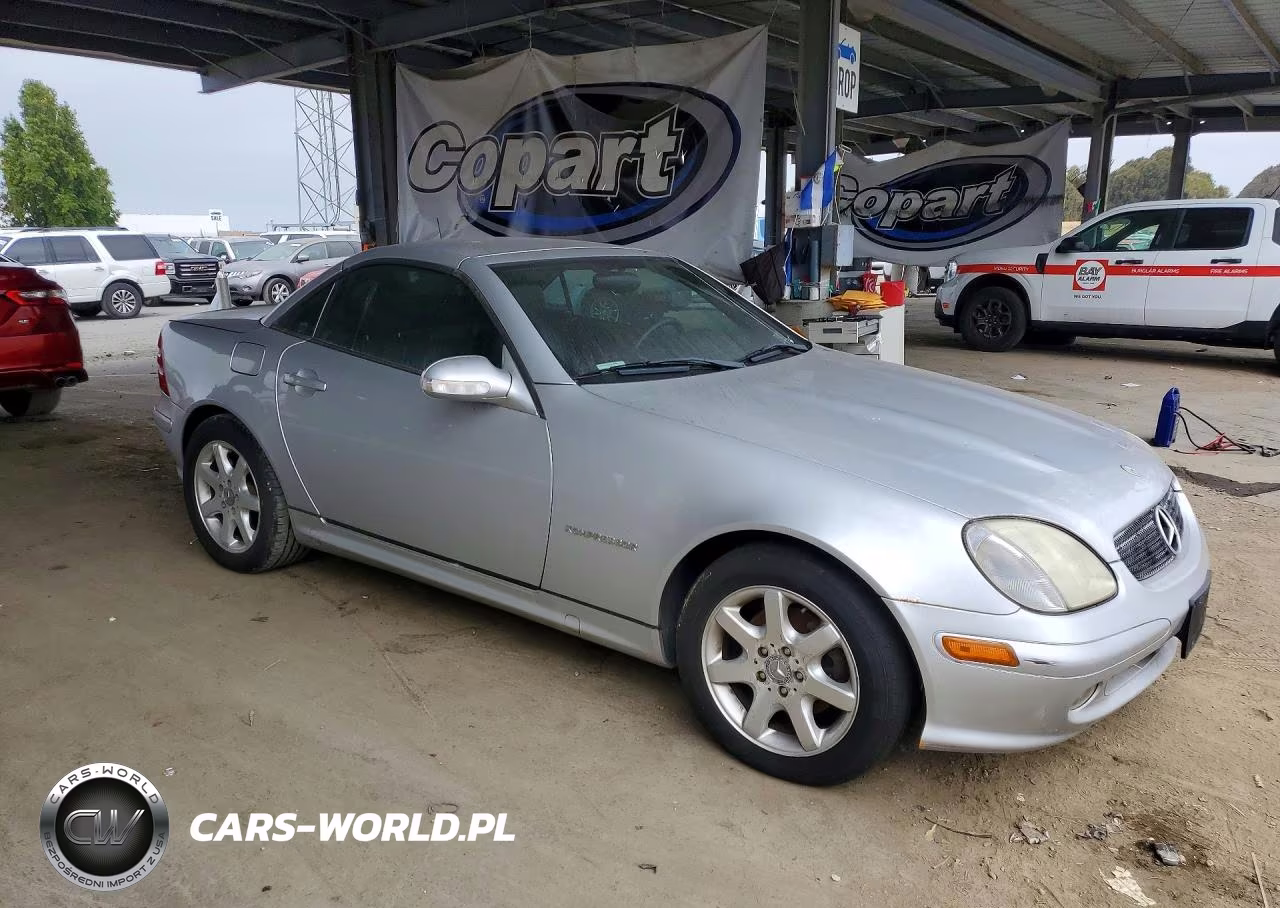 2001 Mercedes-Benz Slk 230 Kompressor VIN:WDBKK49F31F186177 - 4