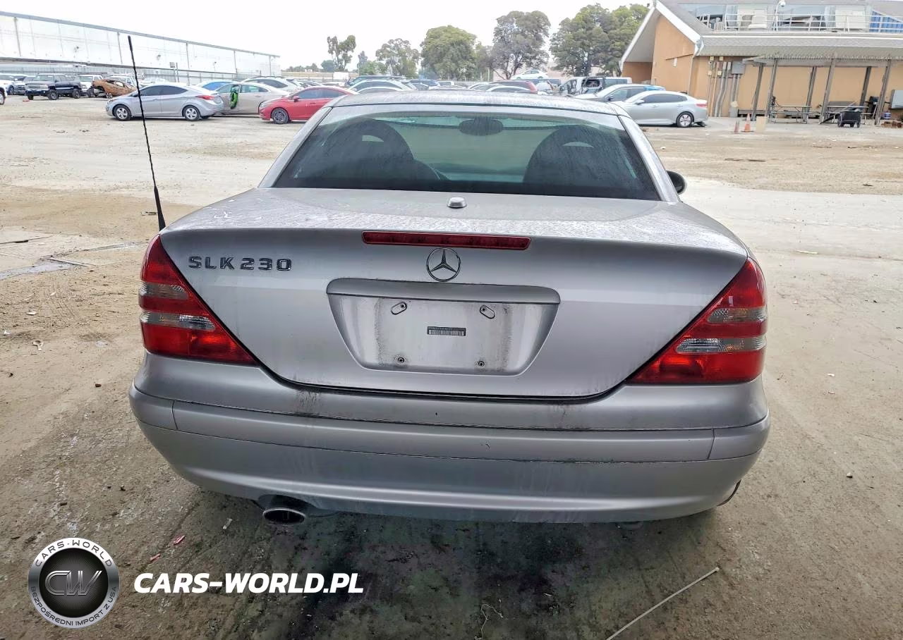 2001 Mercedes-Benz Slk 230 Kompressor VIN:WDBKK49F31F186177 - 6