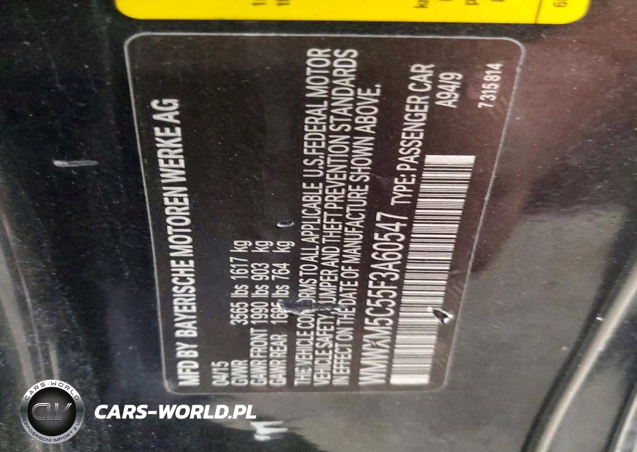2015 Mini Cooper VIN:WMWXM5C55F3A60547 - 12