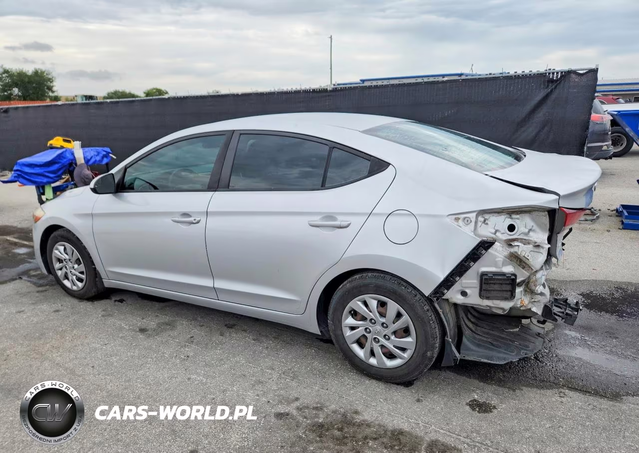 2018 Hyundai Elantra Se VIN:KMHD74LF9JU452121 - 2