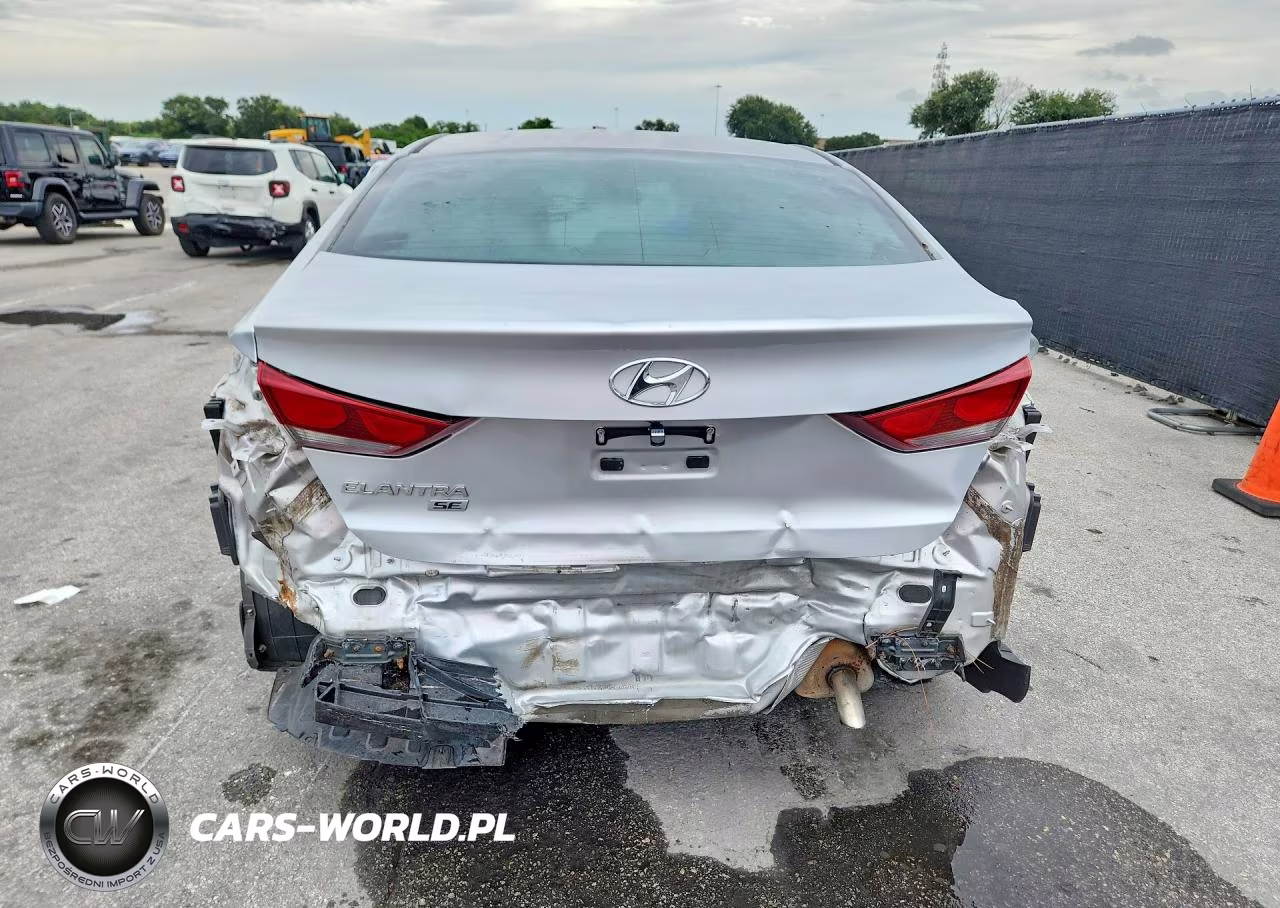 2018 Hyundai Elantra Se VIN:KMHD74LF9JU452121 - 6