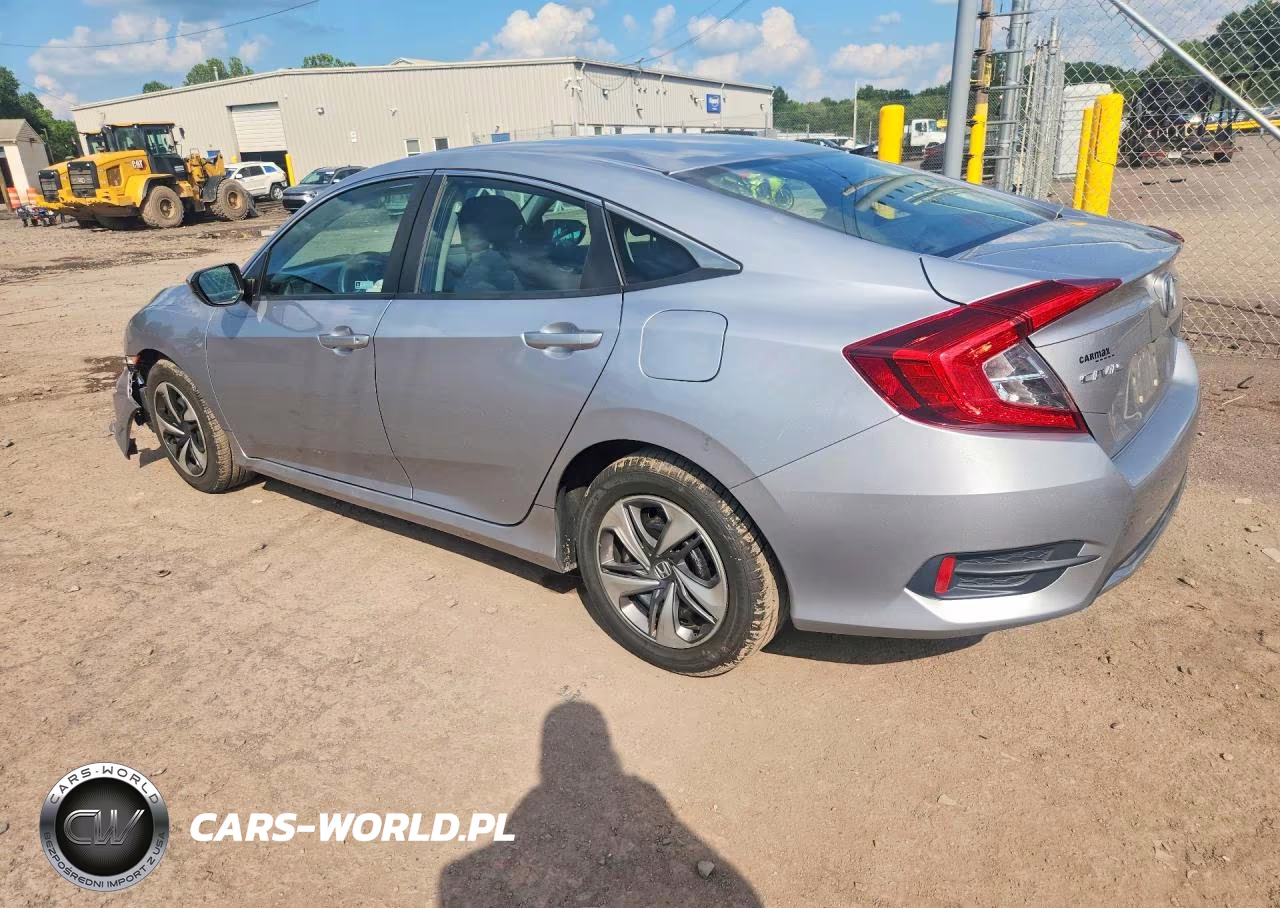 2019 Honda Civic Lx VIN:2HGFC2F63KH547403 - 2